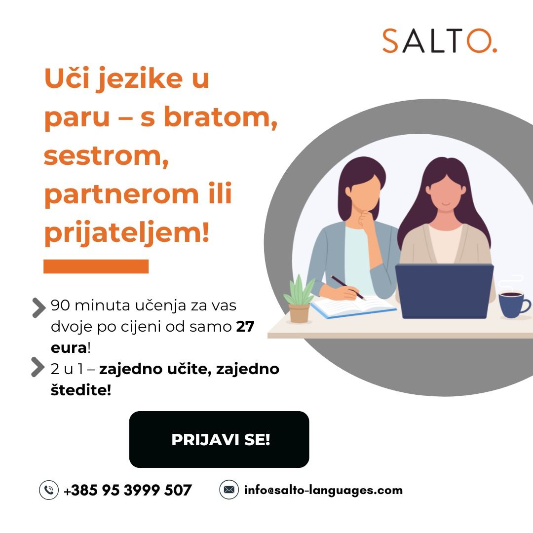 NOVA PONUDA U SALTU!